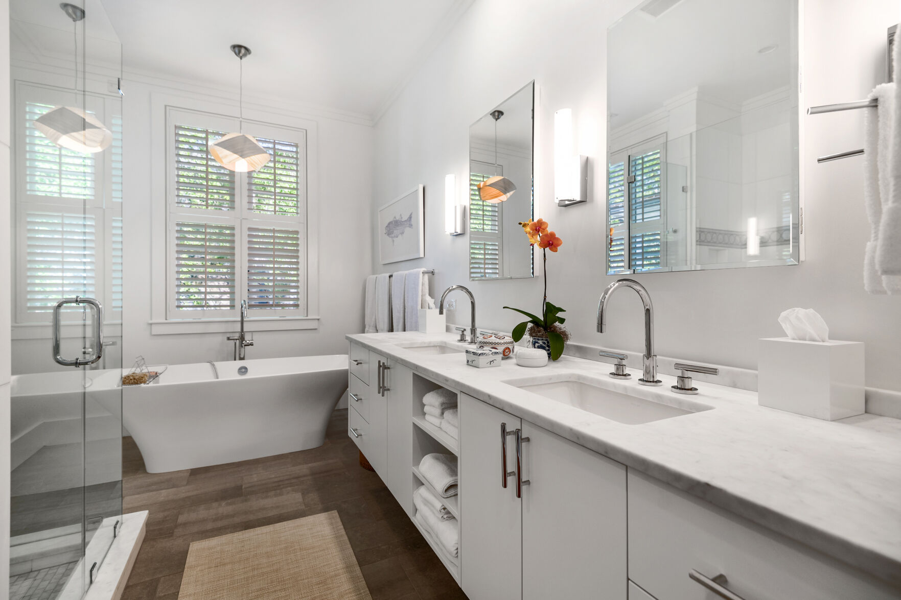 Embracing the new: The renovation of two historic downtown Charleston homes | Business 33 36 Legare Bath